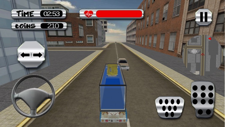 Blue Whale Transporter Truck