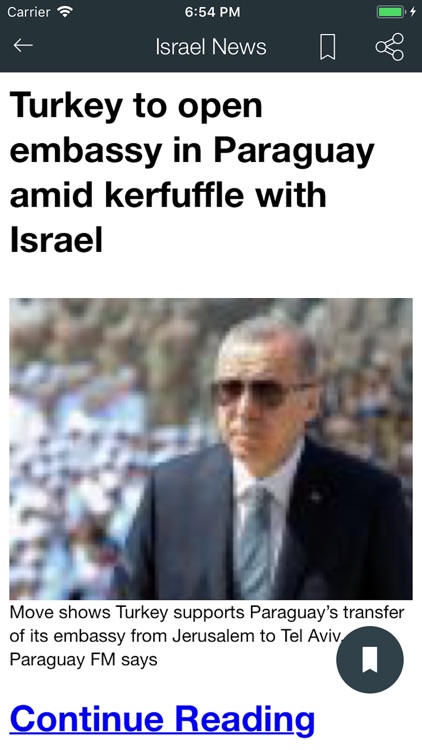 Israel News Today Reader