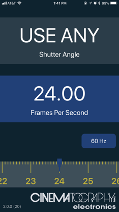 FLICKERfree Calculator screenshot 1