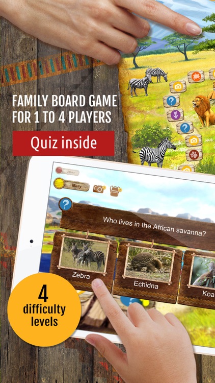 Safari Quest: kids board games