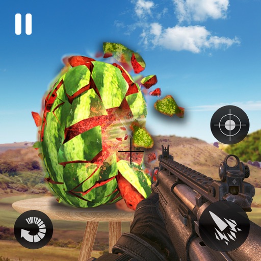 Gangster Fruit Shoot Sniper 3D