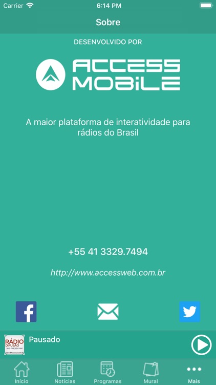 Rádio Difusão 650 AM screenshot-3