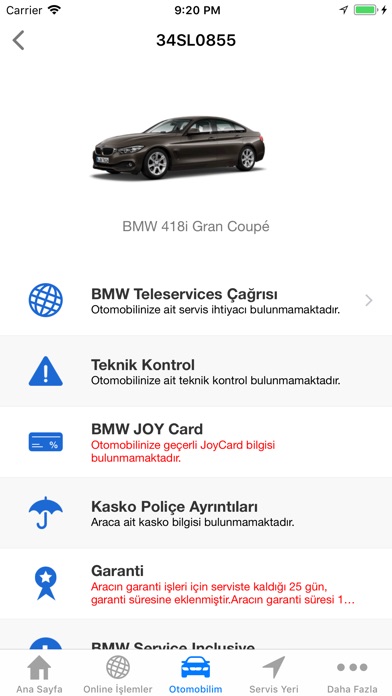 BMW Türkiye screenshot 3