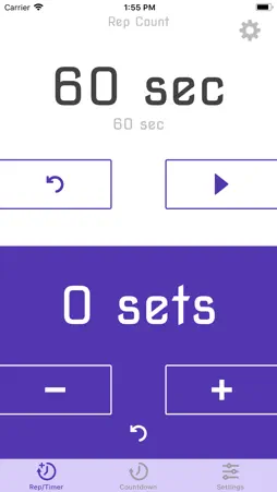 Rep Counter with rest timer screenshot 7