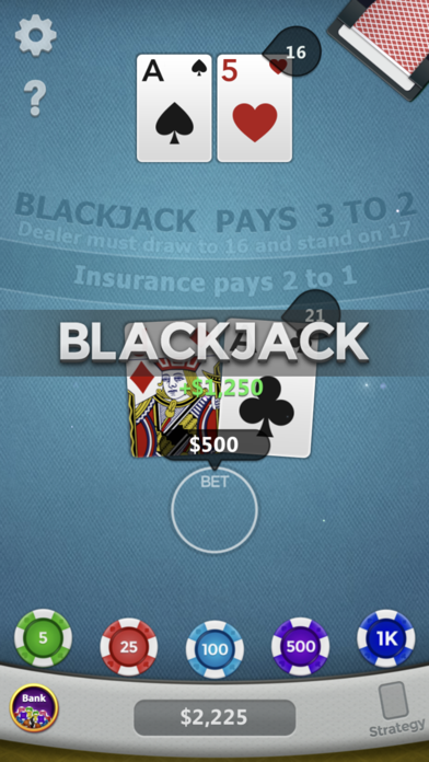 Blackjack ◇ screenshot 2