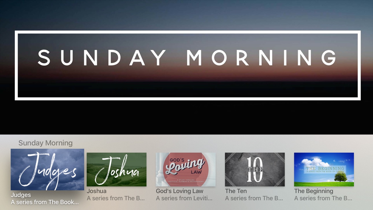 Apple TV screenshot