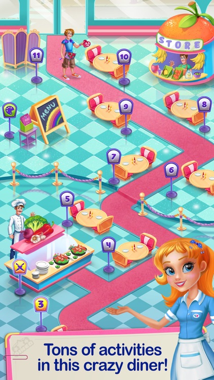 Crazy Diner Day screenshot-4