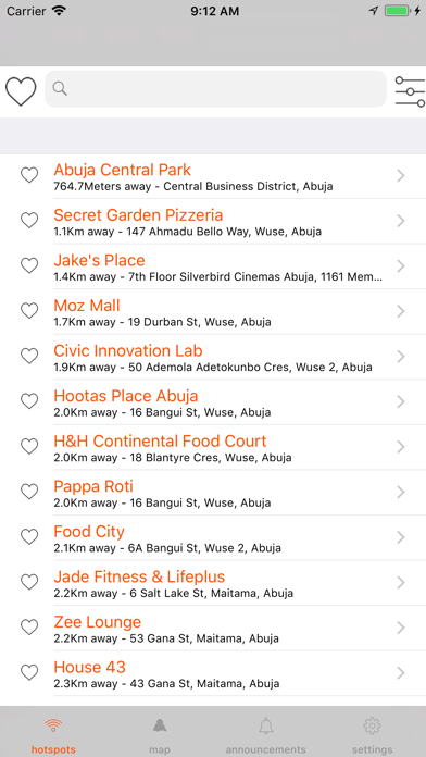 App screenshot