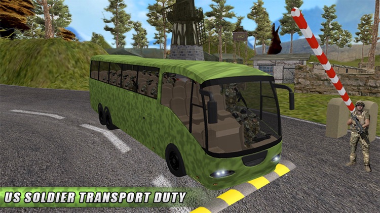Military Transporter Bus Sim