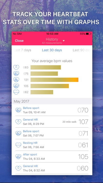 Heart Rate Monitor: EKG Pulse Tracker for Cardio screenshot-3