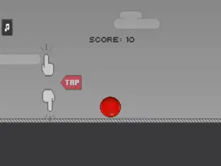 Imágen 1 Red Ball Bouncing Runner 4 iphone