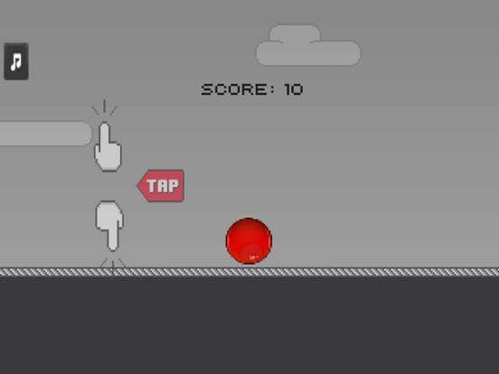 Screenshot #4 pour Red Ball Run 2 - Gray World Up