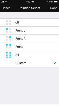 Advanced car audio setting screenshot 4