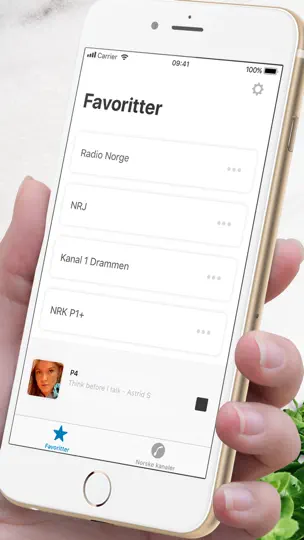 Radioappen Radio - Nettradio iPhone-skjermbilde 1