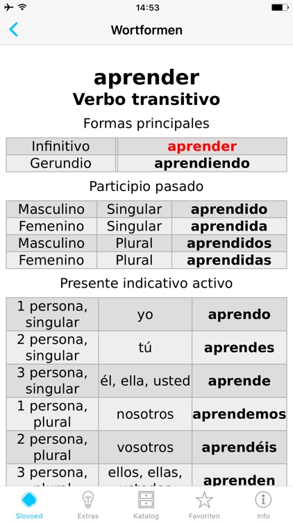 German <> Spanish Dictionary screenshot-4