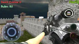 sniper: zombie hunter missions iphone screenshot 2