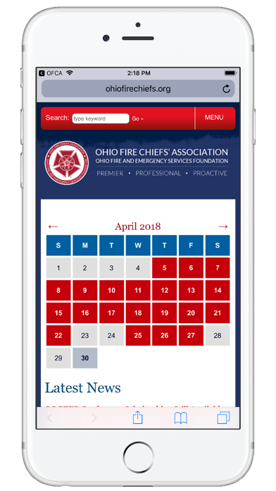 Ohio Fire Chiefs Association screenshot 3