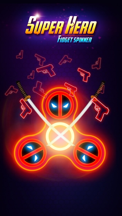 SuperHeroes Fidget Spinner screenshot-3