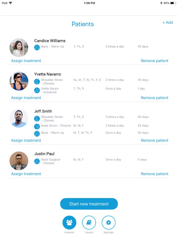 Kelvi Clinician iPad screenshot 6 - Medical app