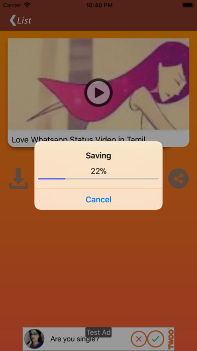 Tamil Status Video screenshot 3