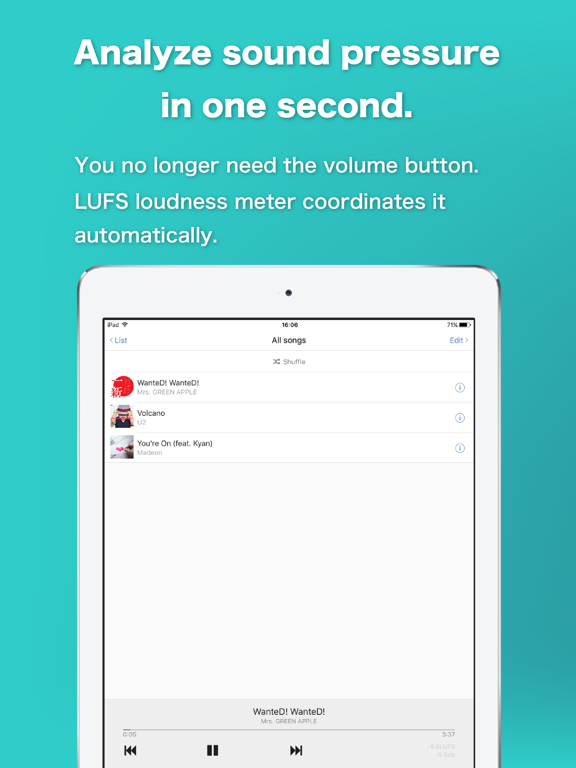 Screenshot #4 pour PIM player - Automatic volume