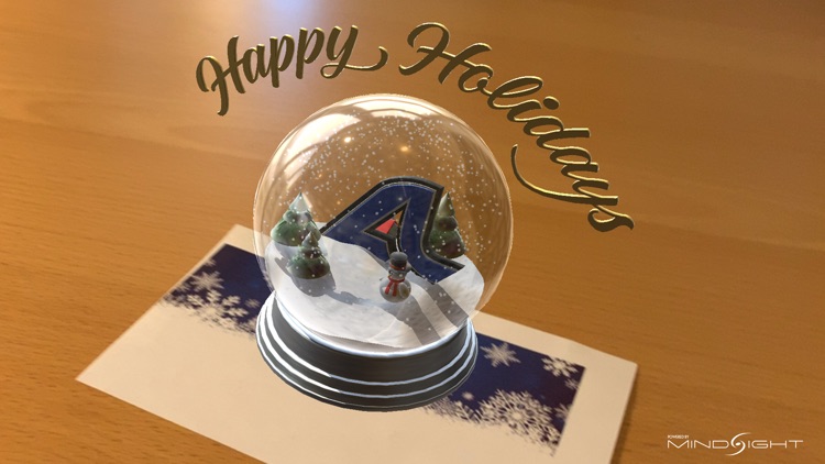 Aero holiday card