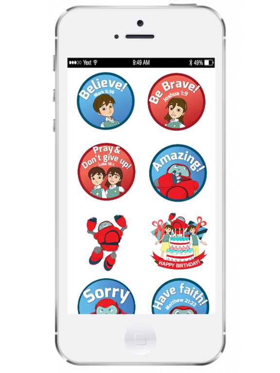Screenshot #4 pour SuperBook Stickers