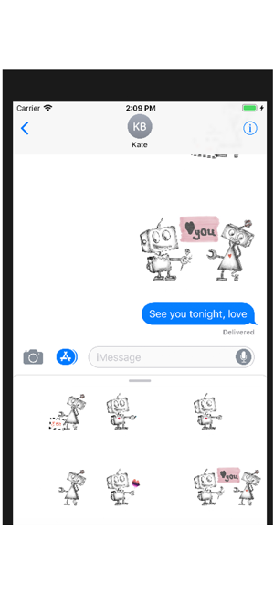 Lovebot Stickers(圖3)-速報App