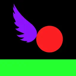 Flying Ball - Collect wings to fly over the blocks app icon