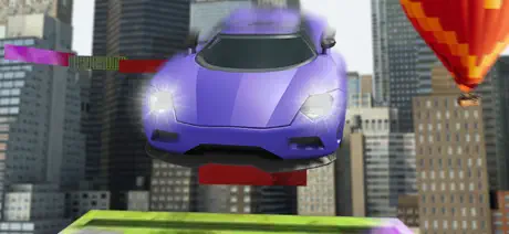 不可能的汽車特技賽車手