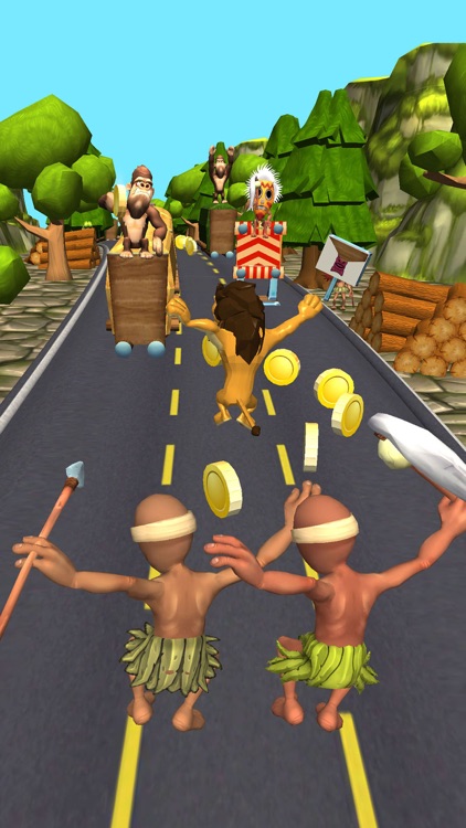 Temple Lion Jungle Escape