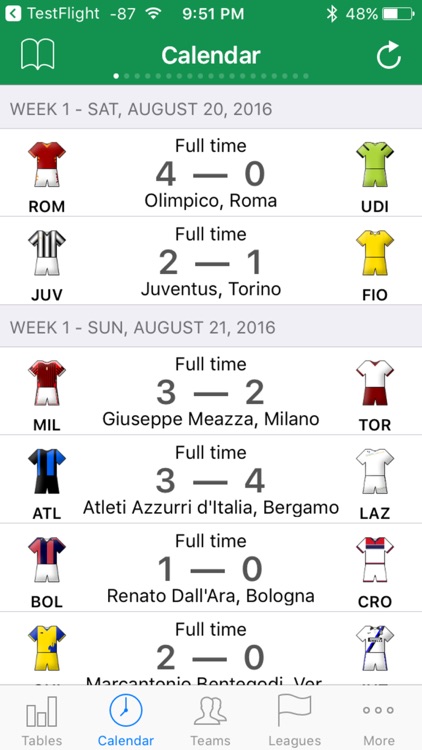 Italian Football 2017-2018