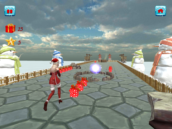 Screenshot #4 pour Noël Santa Girl Run