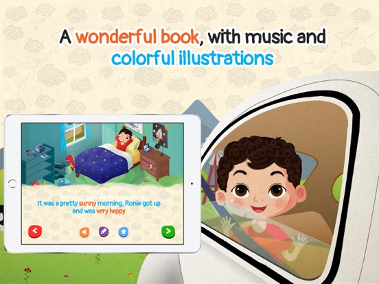 Ronie - Educational Pathbook iPad screenshot