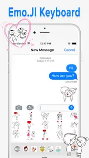 emoji keyboard - chat stickers iphone screenshot 4