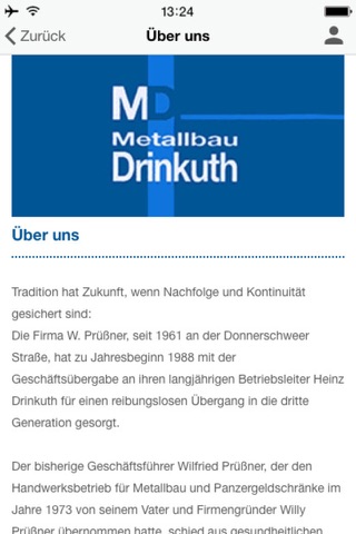 Metallbau Drinkuth screenshot 2