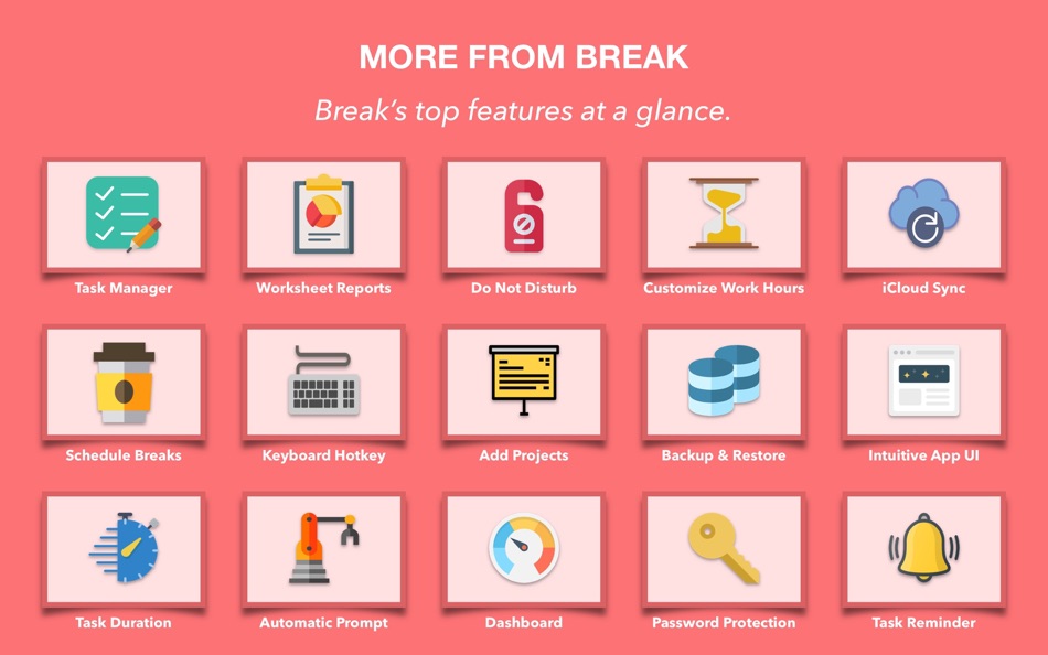 #5. Break - Auto Time Manager (macOS) 게시자: INSPIRING-LIFE TECHNOLOGIES PRIVATE LIMITED