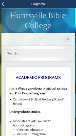 Huntsville Bible College(圖2)-速報App