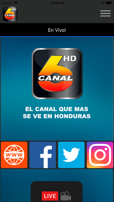 How to cancel & delete Canal 6 Honduras from iphone & ipad 1