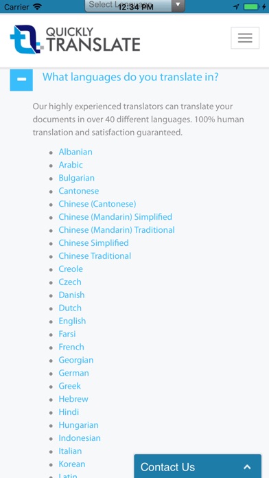 QuicklyTranslate 40+ Languages screenshot 4