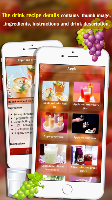 Screenshot #2 pour Drink Recipes & Cocktails