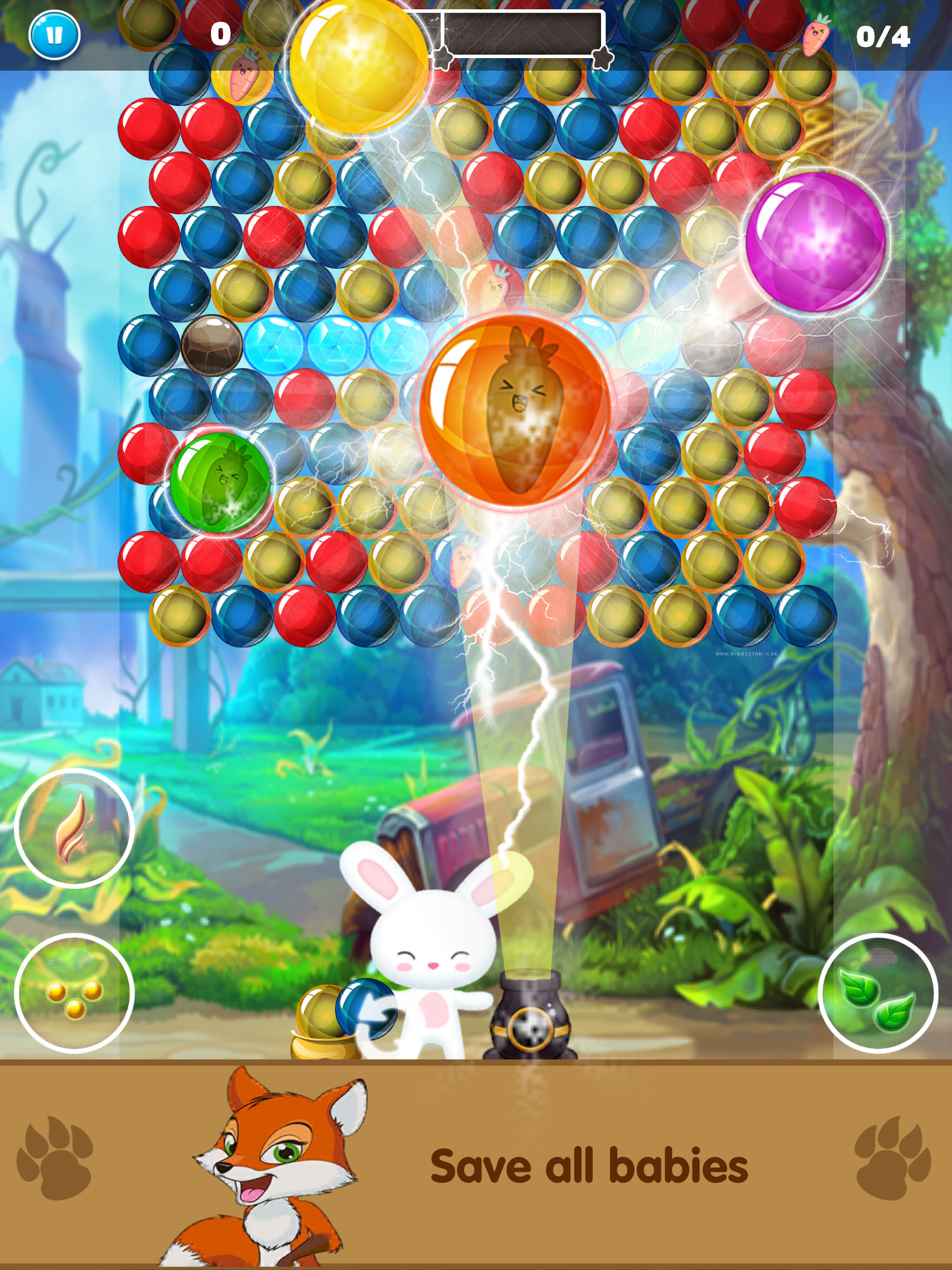 Rabbit Pop - Bubble Shooter