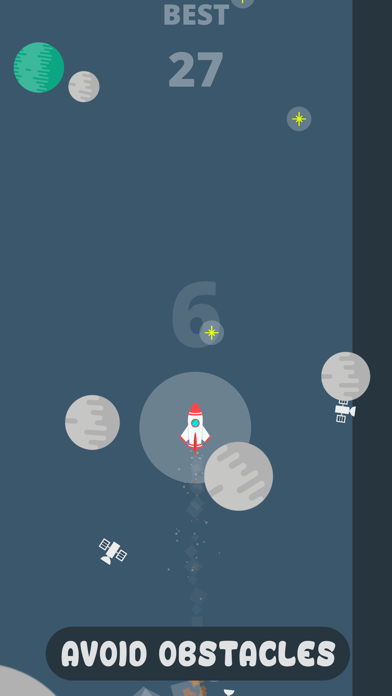 Screenshot #3 pour Star Run: Flying Rocket Game
