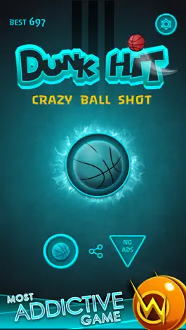 Game screenshot Dunk Hit-Crazy Ball Shot mod apk