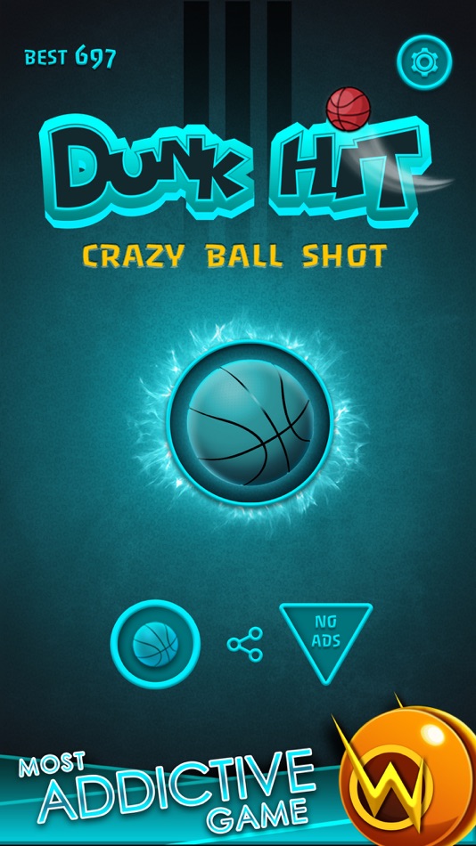 Dunk Hit-Crazy Ball Shot - 1.0 - (iOS)