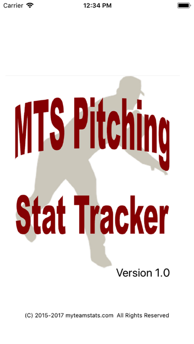 Screenshot #1 pour MTS Pitching Stats