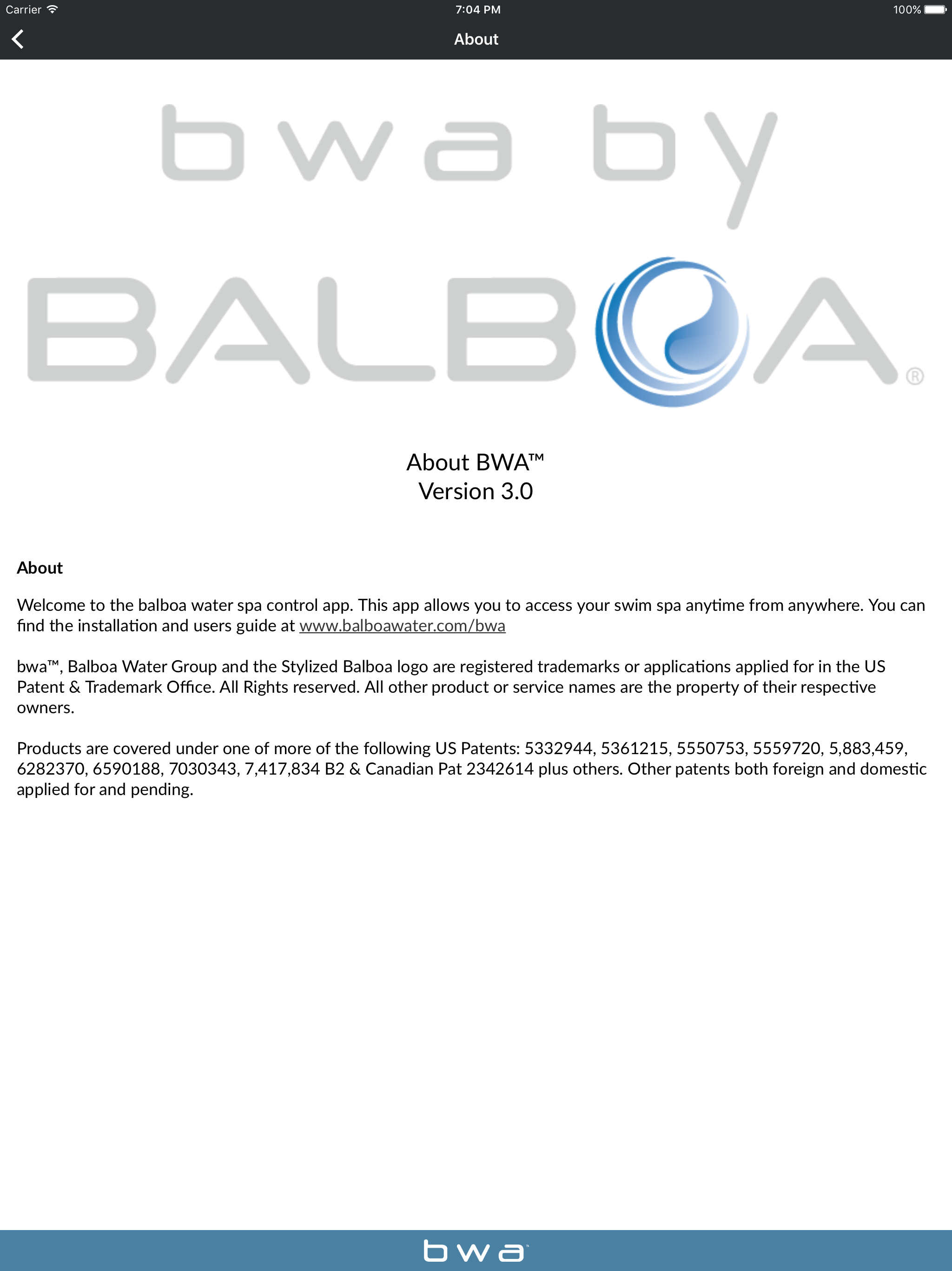 Bullfrog Spas – CloudControl™