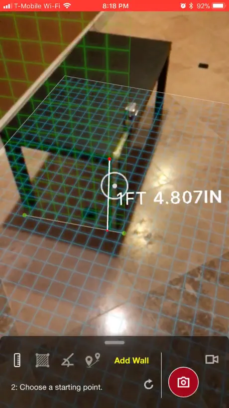 AR Tape Measure: Air Measure