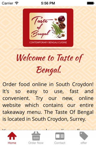 Taste Of Bengal Surrey screenshot 2