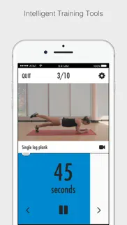 flat stomach workouts iphone screenshot 3